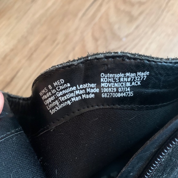 mudd fringe wedge booties size 8 - Picture 2 of 4